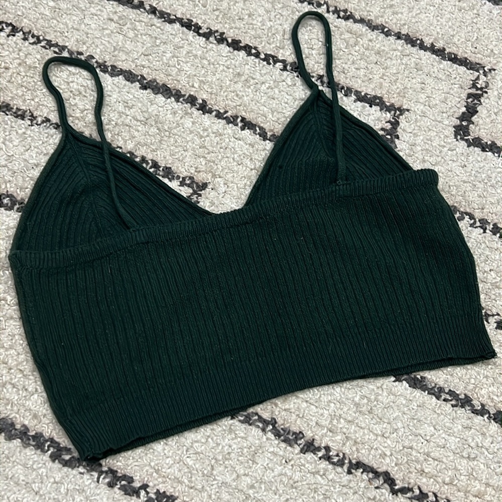 Shein Ribbed Crop Top - Picture 4 of 5